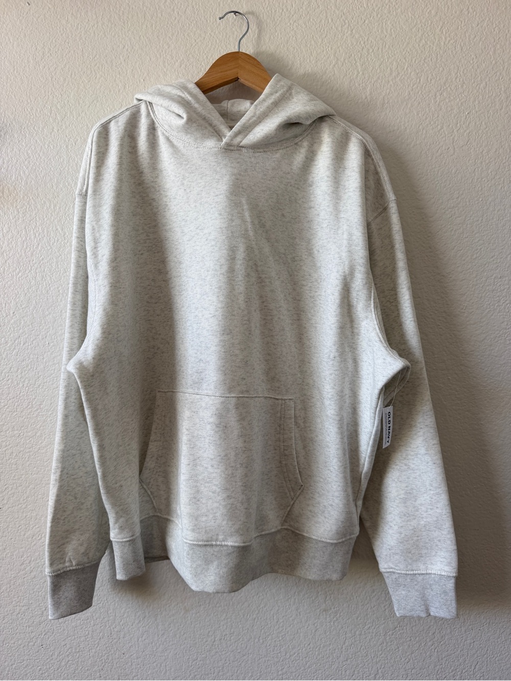 Old Navy Pullover Hoodie Heather Gray XL NWT